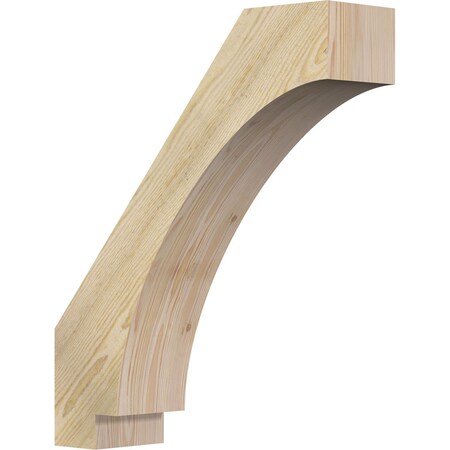 Ekena Millwork 6"W x 22"D x 26"H Imperial Rough Sawn Knee Brace, Douglas Fir BRC06X22X26IMP00RDF
